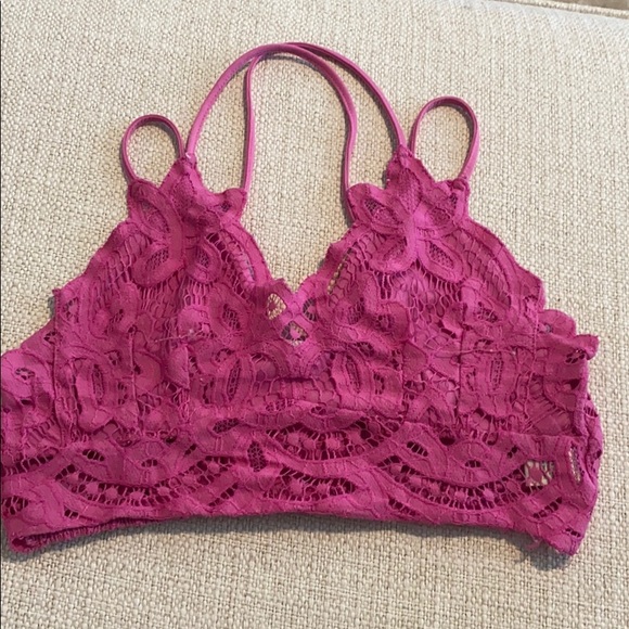 Buckle Pink Bralette - Picture 1 of 2